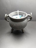 White Sage Smudge Cauldron Candle