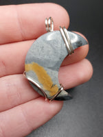 Maligano Jasper Moon Pendant