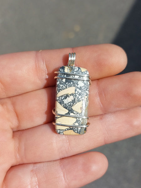 Mangano Jasper Pendant