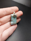 Blue Larimar Pendant