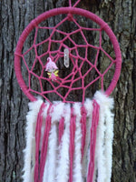 Quartz Fairy Dream Catcher