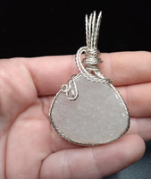 Druzy Quartz Pendant